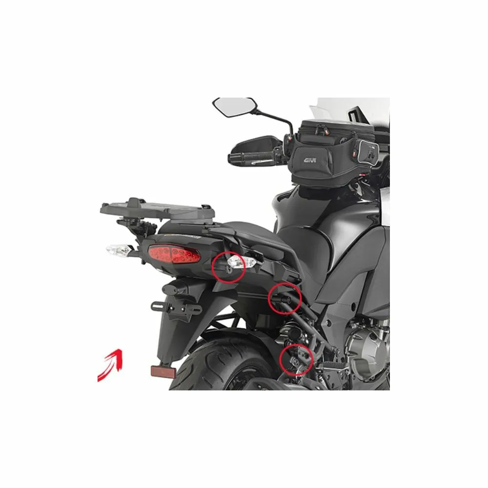 GIVI PLR4113 quick support for luggage side case GIVI MONOKEY kawasaki 1000 VERSYS 2015 2016