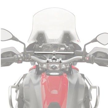 GIVI support universel S900A pour GPS & smartphone sur moto scooter vélo fixation au guidon