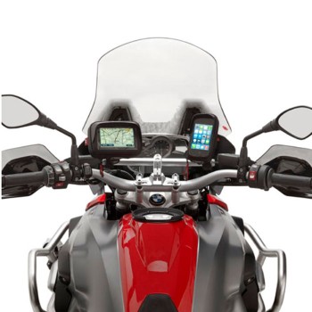 GIVI support universel S900A pour GPS & smartphone sur moto scooter vélo fixation au guidon
