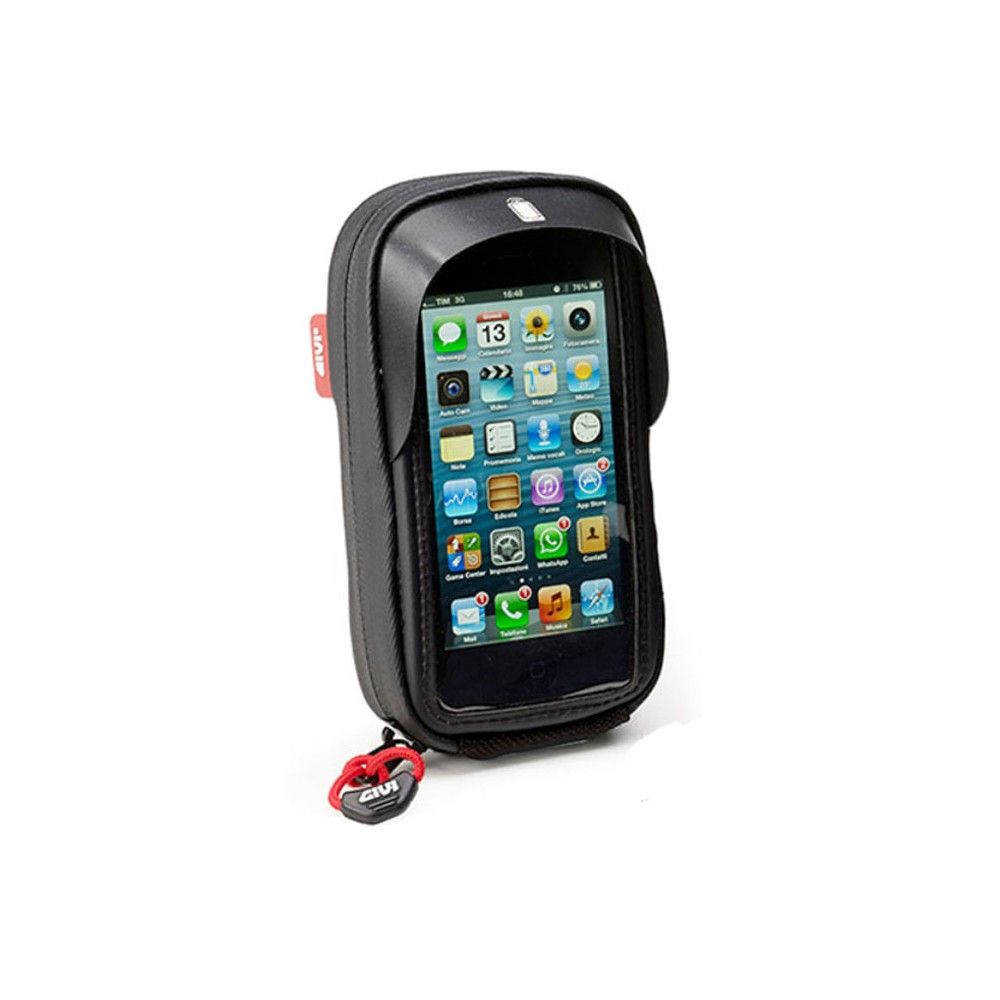 GIVI support universel S955B pour iPhone 4 4S 5 5S 5C + GPS moto scooter vélo fixation au guidon