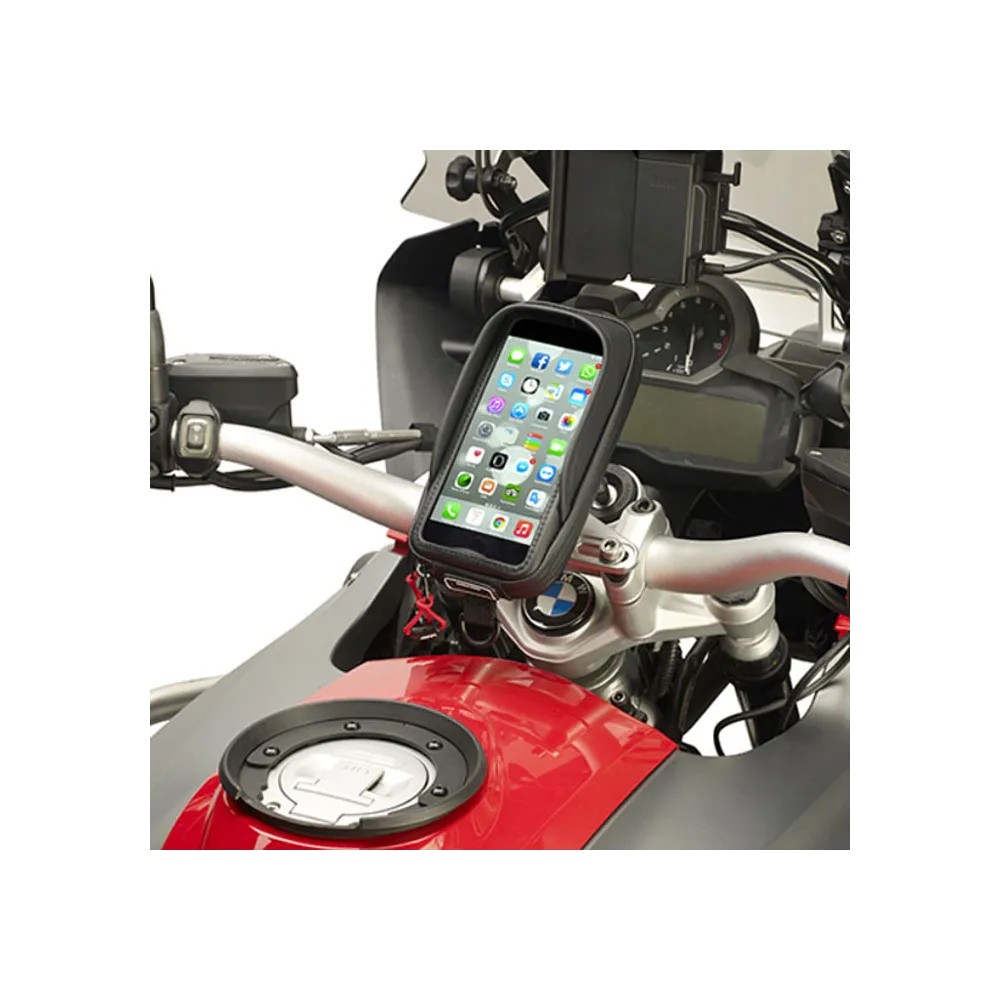 GIVI support universel S957B pour iPhone 7 7+ 6+ galaxy note moto scooter vélo fixation universelle
