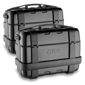 GIVI paire de valises latérales TRK33BPACK2 TREKKER MONOKEY volume standard 2 x 33L