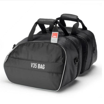 paire de valises latérales GIVI V35 side cases GIVI V35 TECH Monokey standaMonokey vol. 34L standard