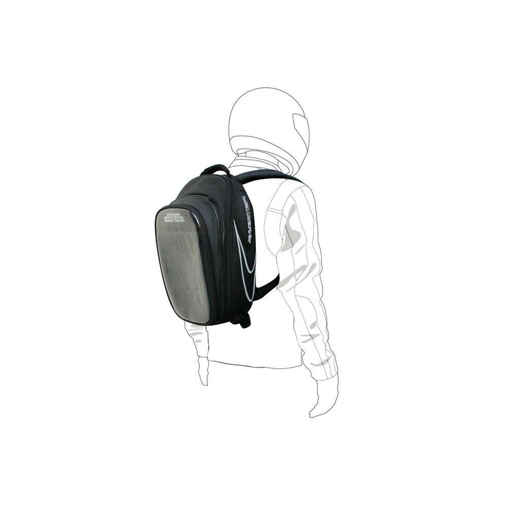 sacoche de réservoir moto BAGSTER EVOSIGN 20 à 30L