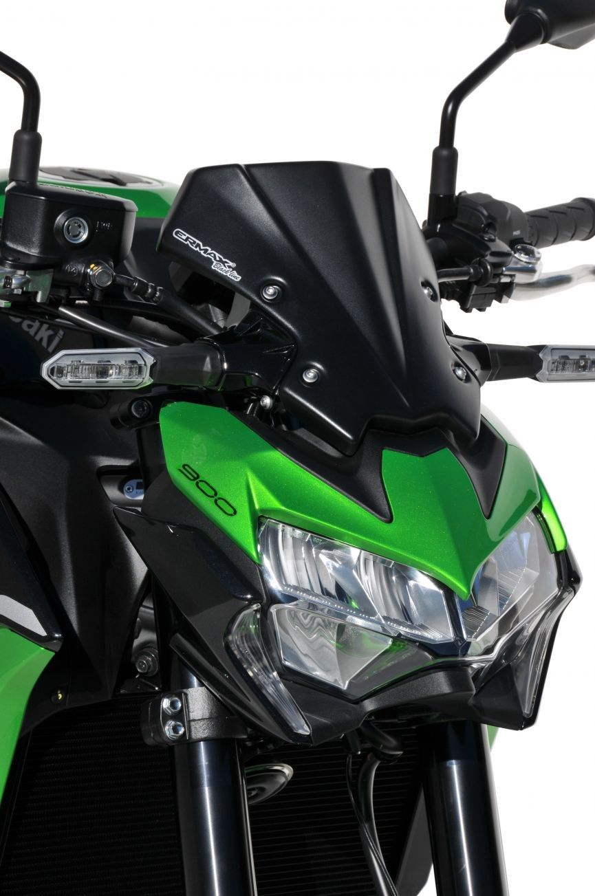 SPOILER AVANT DOWNFORCE Naked Kawasaki Z900 2020-2024 Noir Mat EUR 176