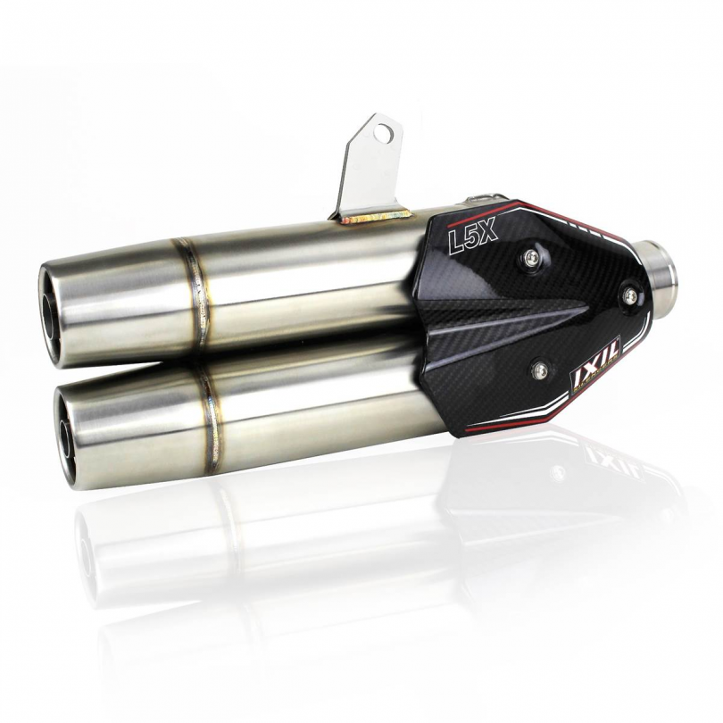 IXIL KYMCO XCITING 300 2008 to 2011 double silencer L5X NOT