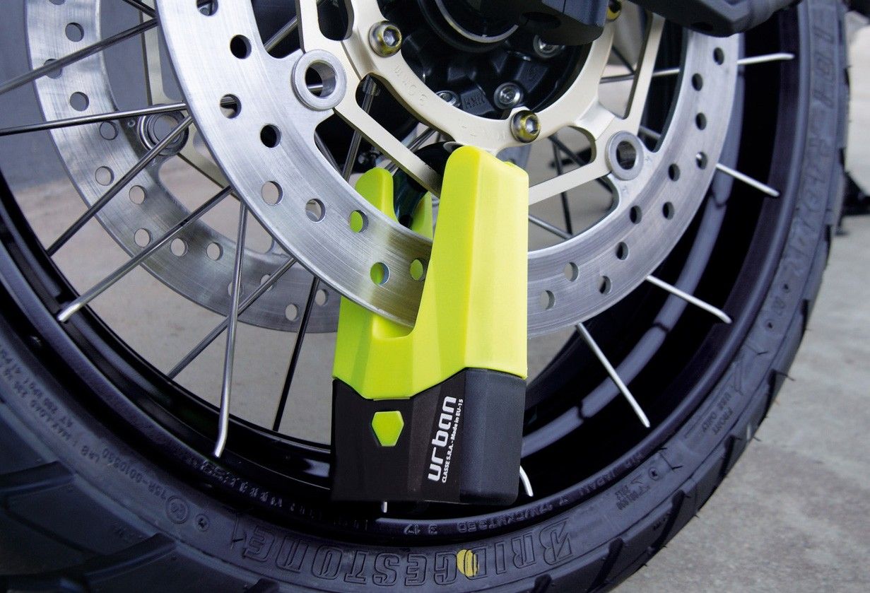 Antivol Blocage Disque Misterbike - Universel Pour Moto Et Scooter