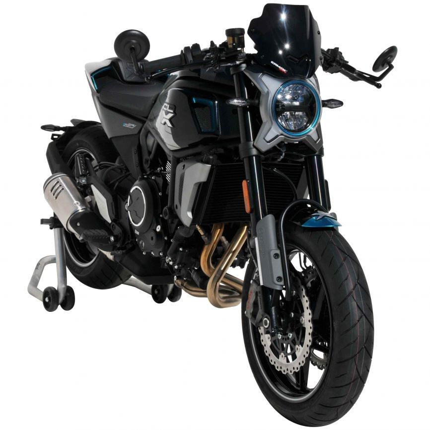 オートバイのフェアリング 用のCFMoto 700用 オートバイ用 風防 CLX 700CLX 700CL-X用(Grey) 2022 CFMOTO 700CL-X | Road Test Review | Rider Magazine 