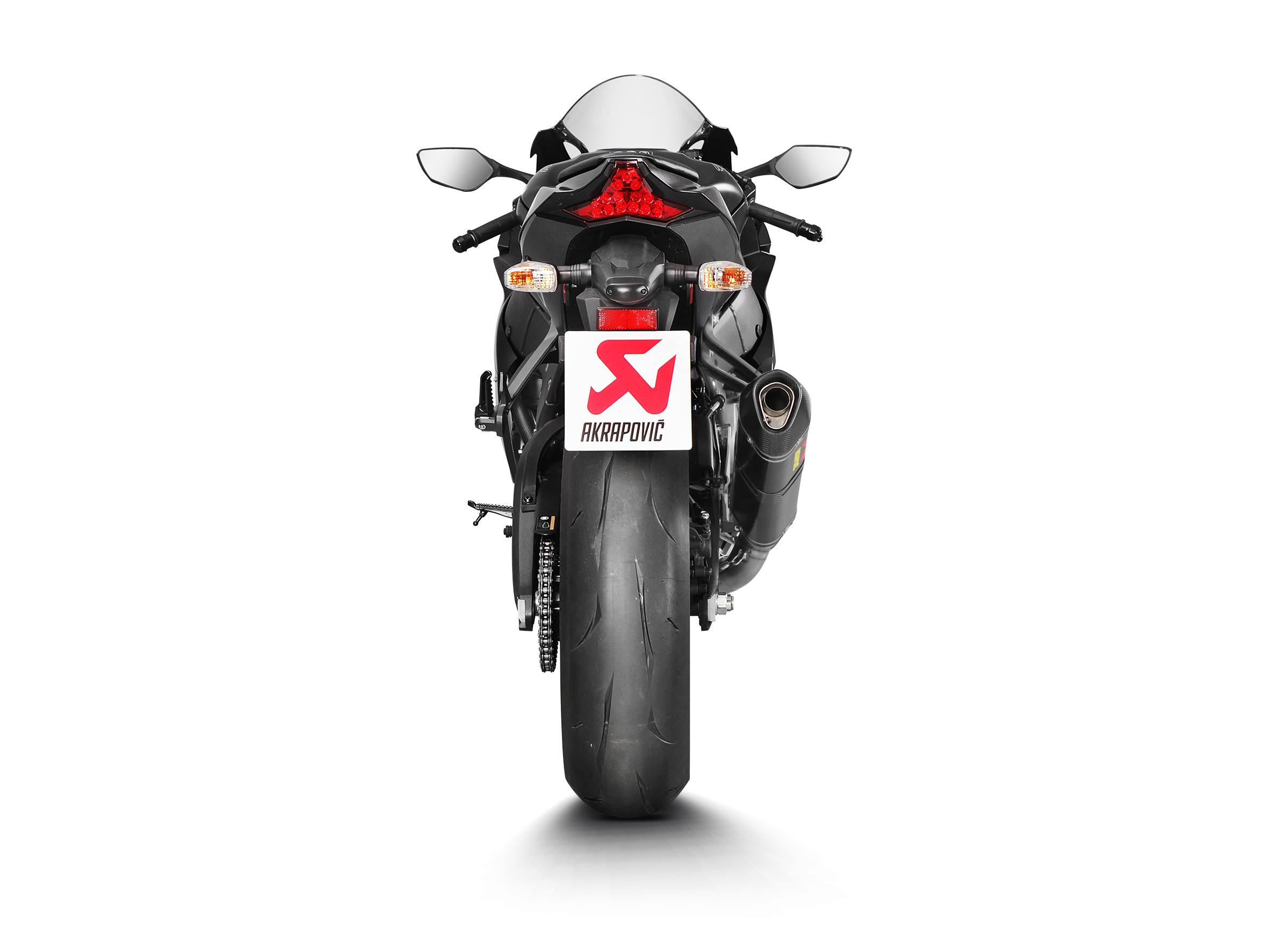 『2年保証』 Akrapovic /アクラポビッチ Evolution Line (カーボン) Kawasaki バッグ