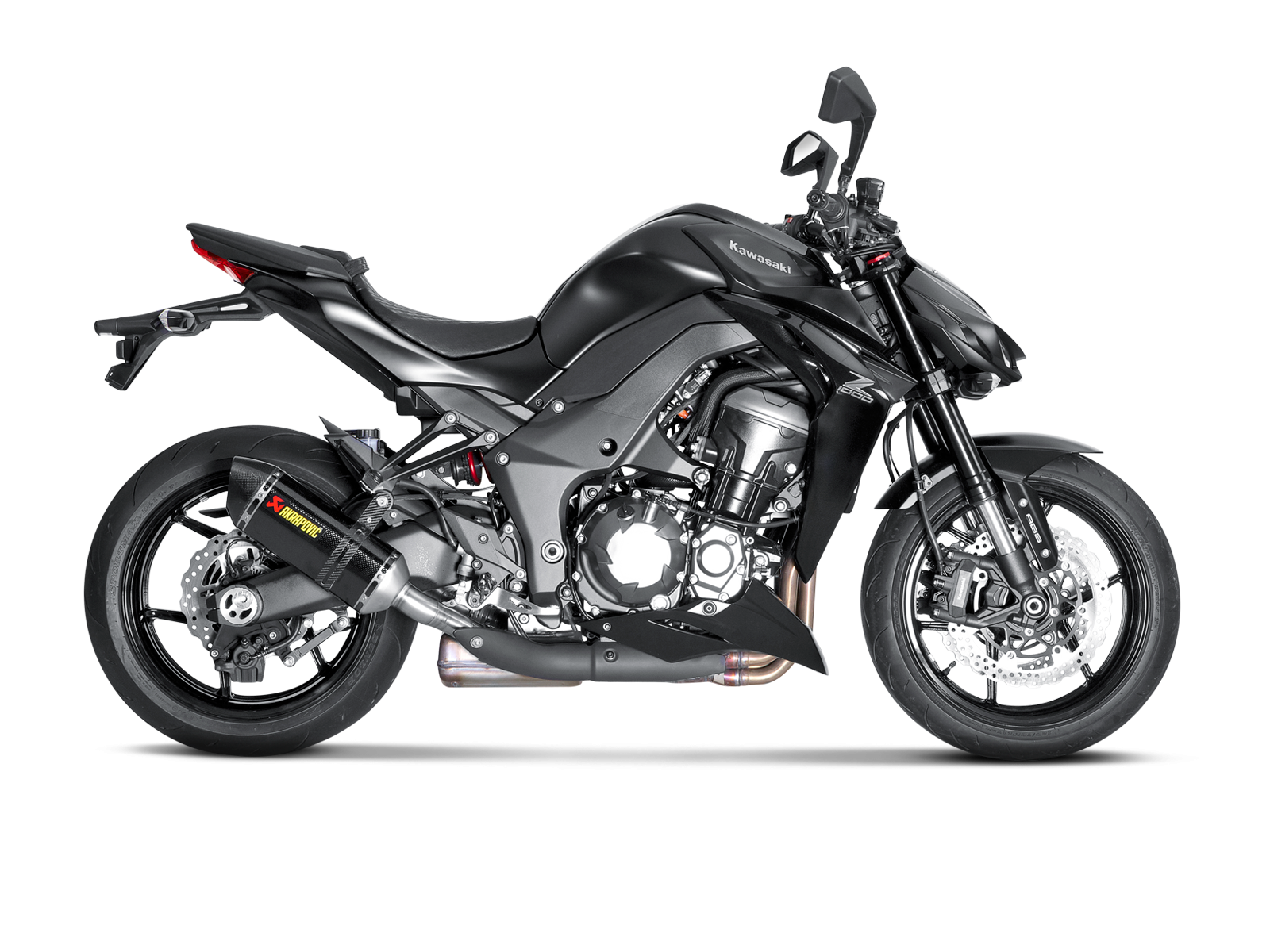 AKRAPOVIC マフラー kawasaki z1000用 akrapovic-kawasaki-z-h2-2020-2023-titanium-exhaust-muffler