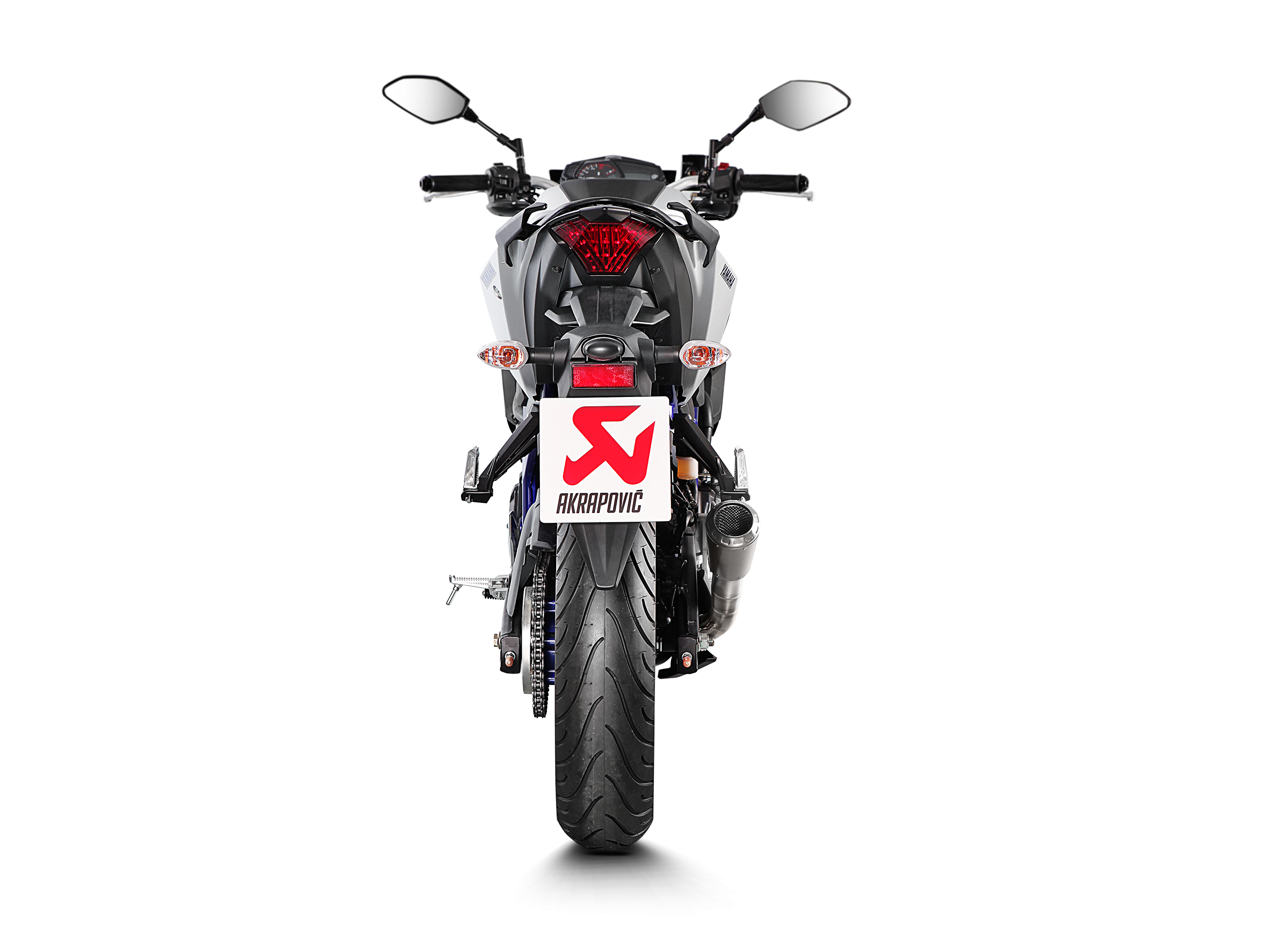 YAMAHA YZF-R25 R3 MT-03 Exhaust AKRAPOVIC RC S-Y2SO11-AHCSS
