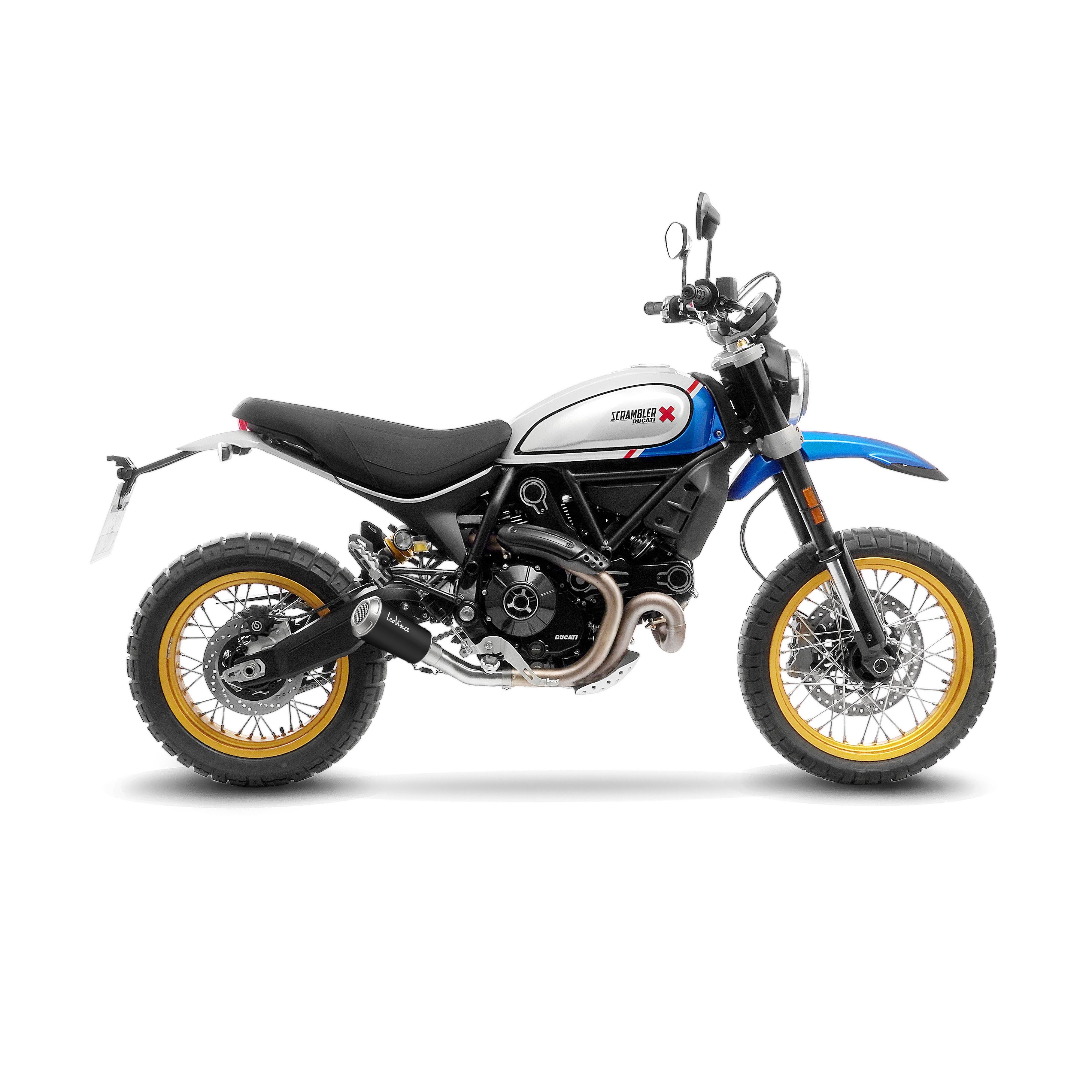 LEOVINCE DUCATI SCRAMBLER 800 DESERT SLED / 2021 2022 LV-10 INOX