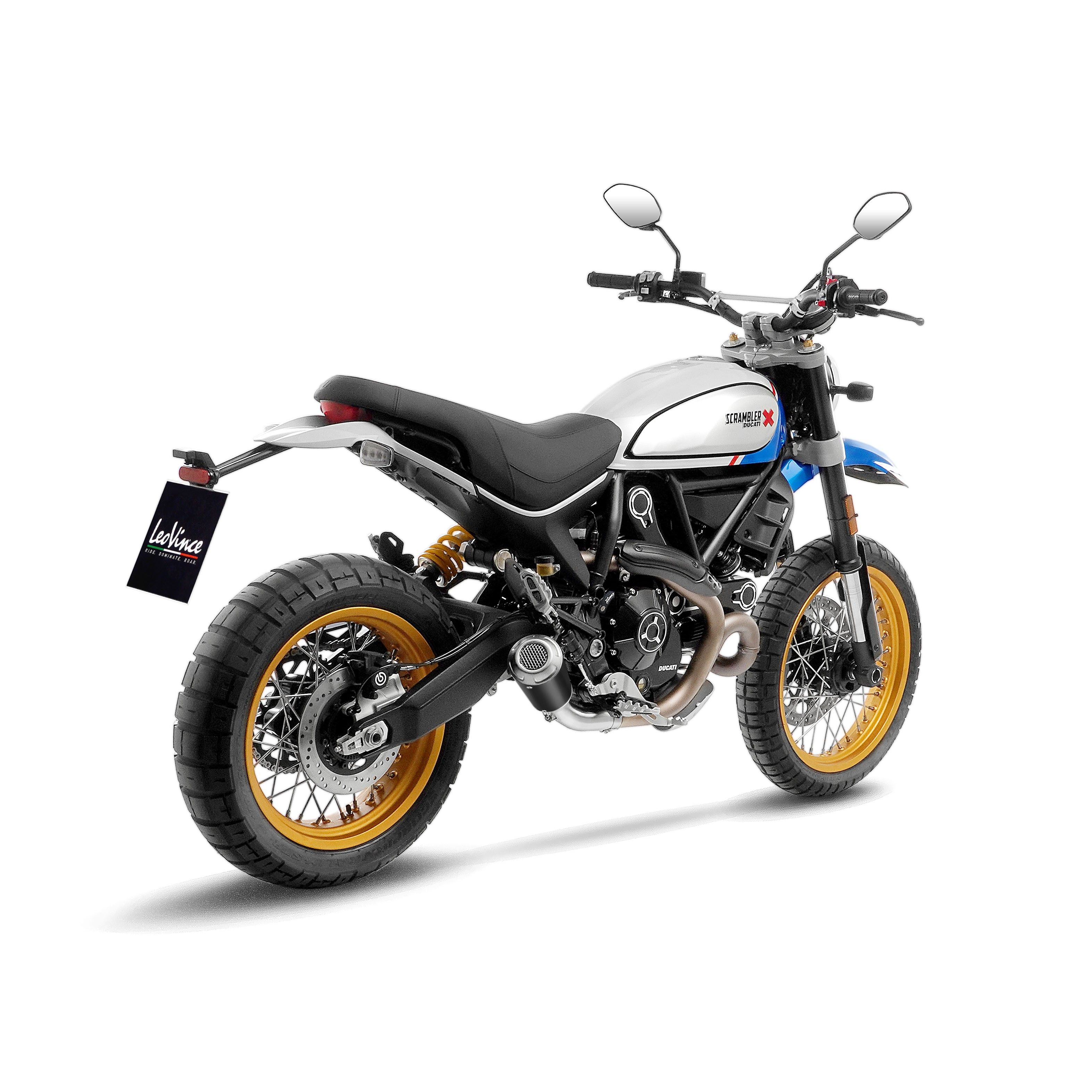 LEOVINCE DUCATI SCRAMBLER 800 DESERT SLED / 2021 2022 LV-10 INOX