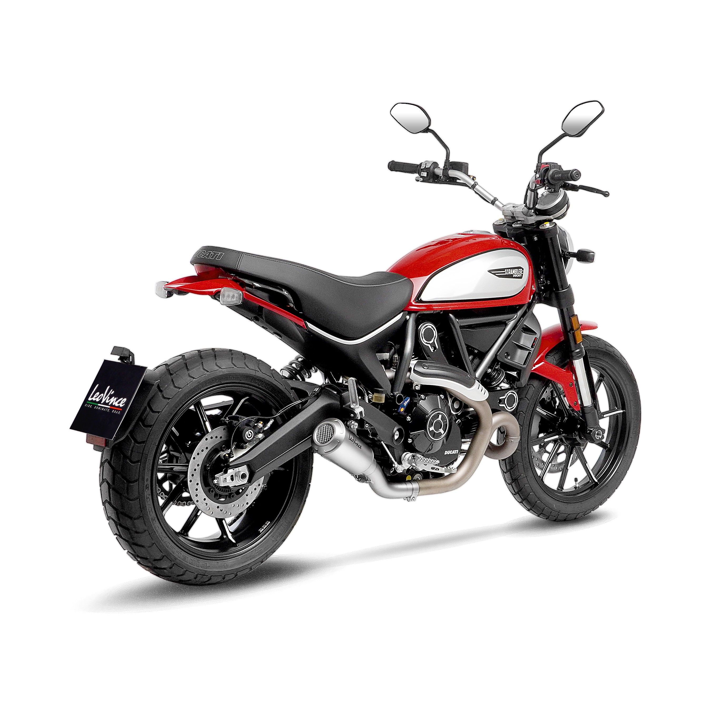 ducati scrambler マフラー LeoVince バッフル付き LEOVINCE DUCATI SCRAMBLER 800 ICON / DARK / NIGHTSHIFT/ URBAN