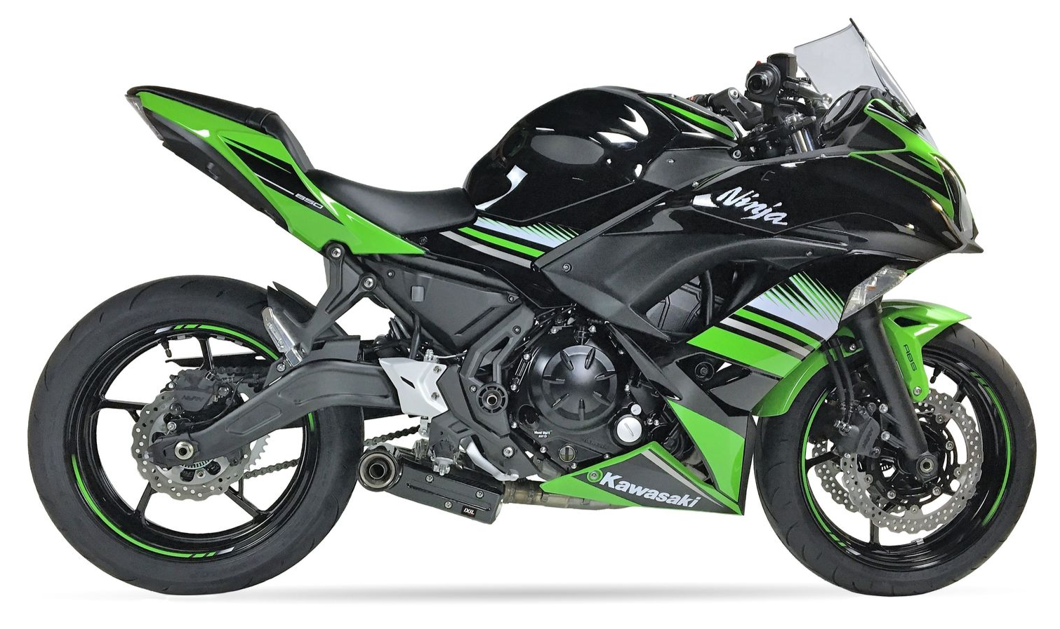 IXIL KAWASAKI NINJA 650 2017 2019 full silencers SX1 SK7753C