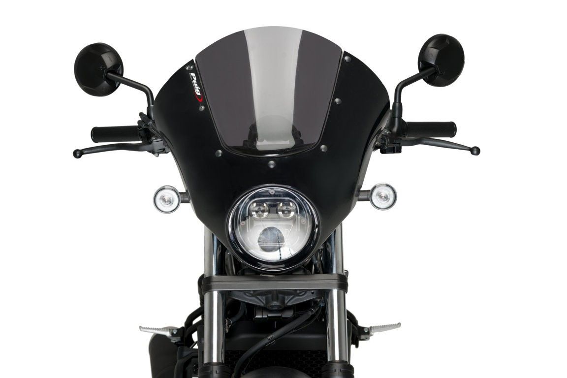 PUIG ANARCHY DARK NIGHT semi-fairing HONDA CMX 500 REBEL / SE / 300 / ...