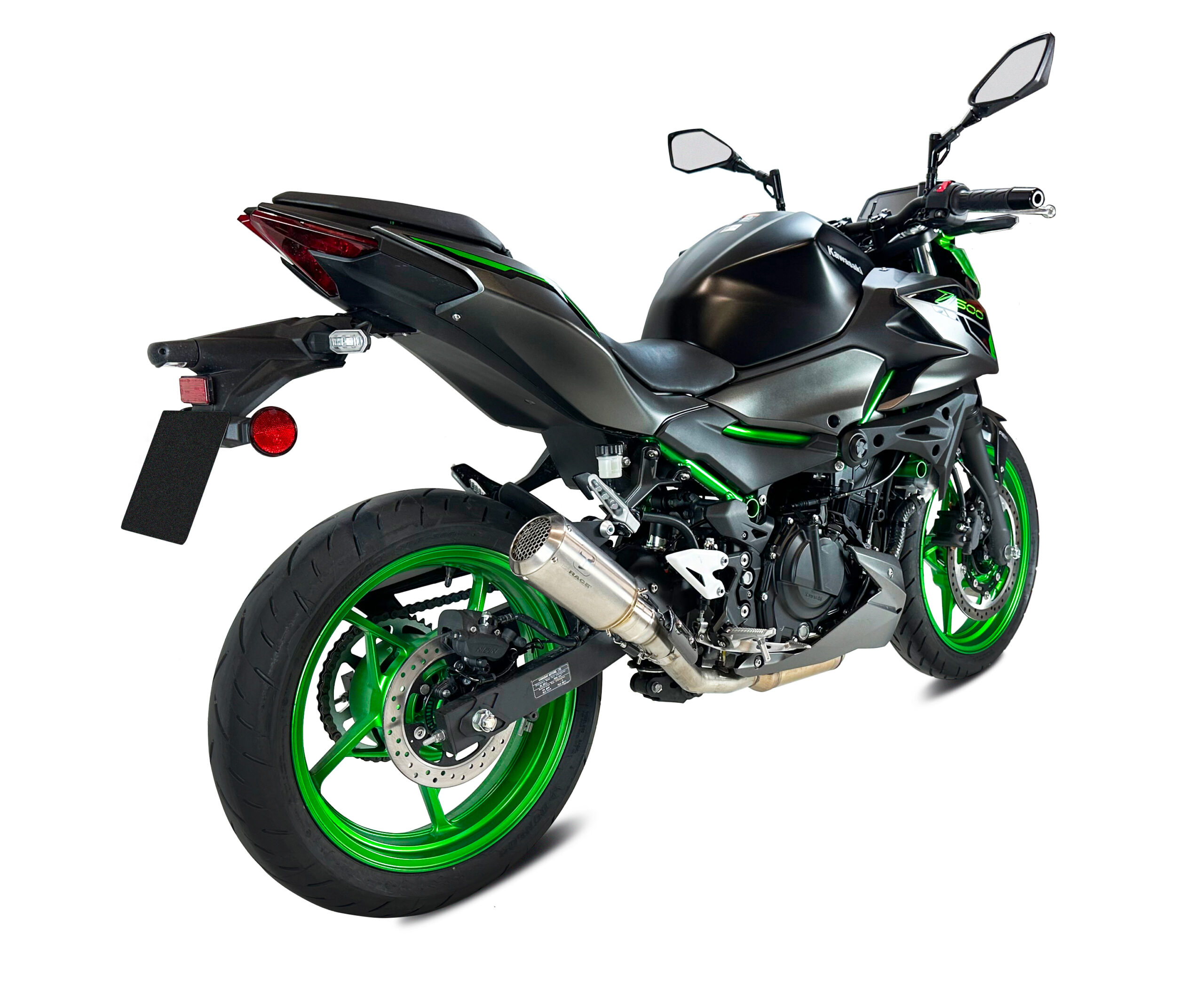 IXRACE KAWASAKI Z 400 / 500 / NINJA 400 / 2018 2024 MK2 INOX