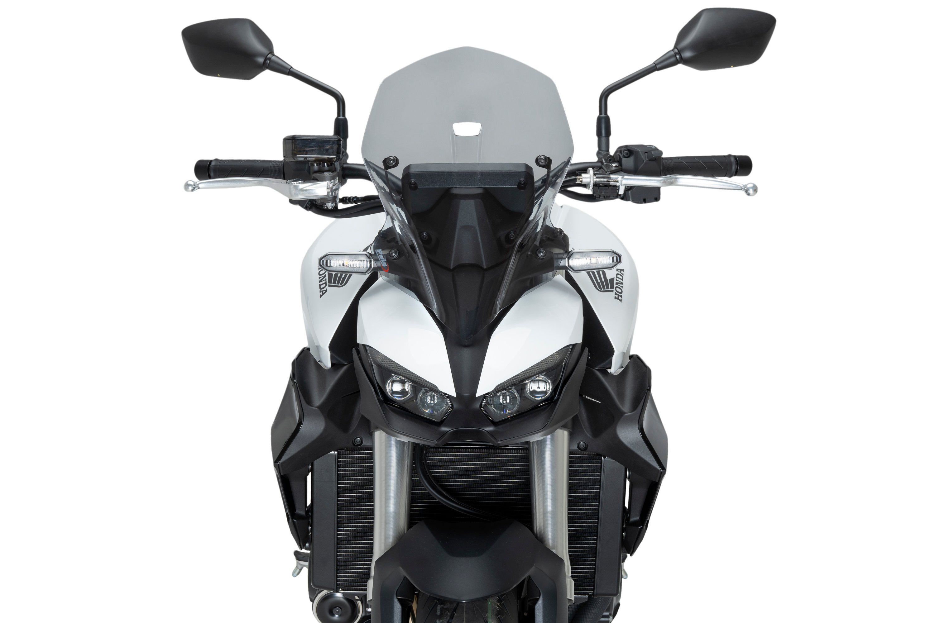 Windschild Puig Wave Honda Hornet 600 98-02 schwarz